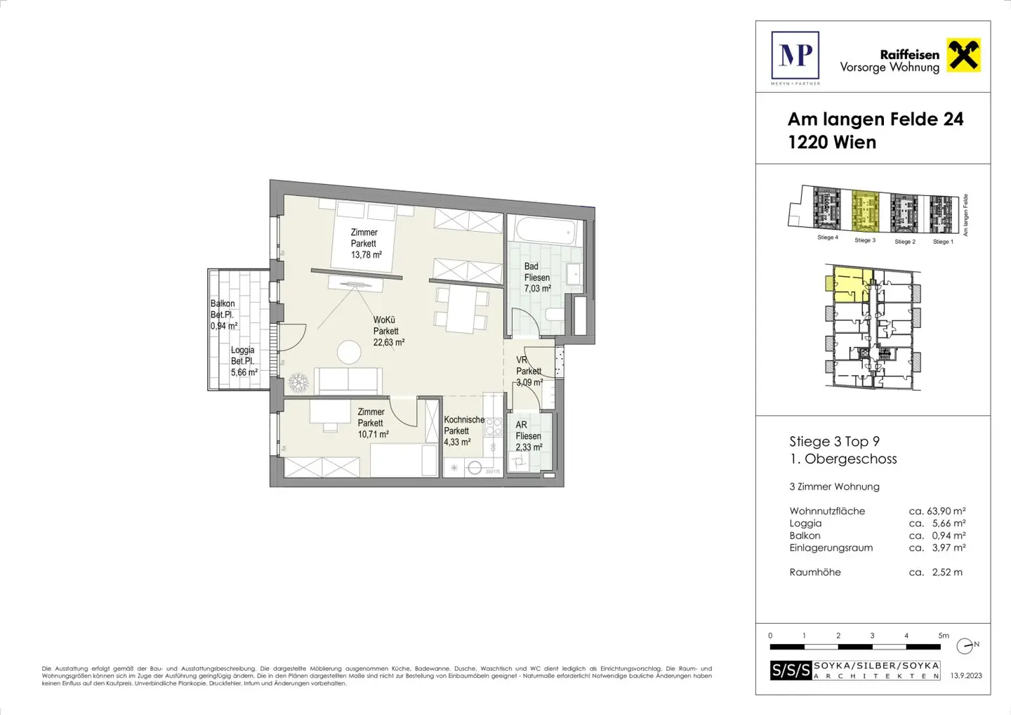 Wohnung Neubau Erstbezug Nähe U1 Kagraner Platz