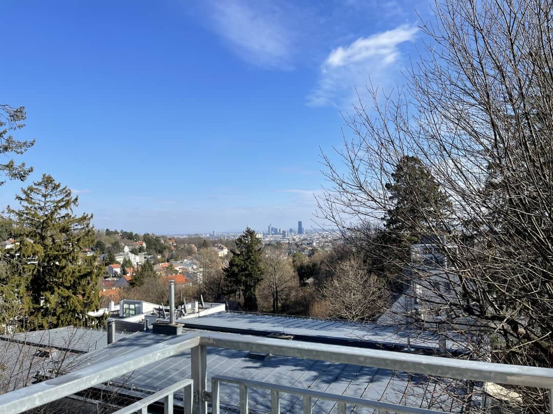 Penthouse Sievering mit drei Terrassen und Blick über Wien