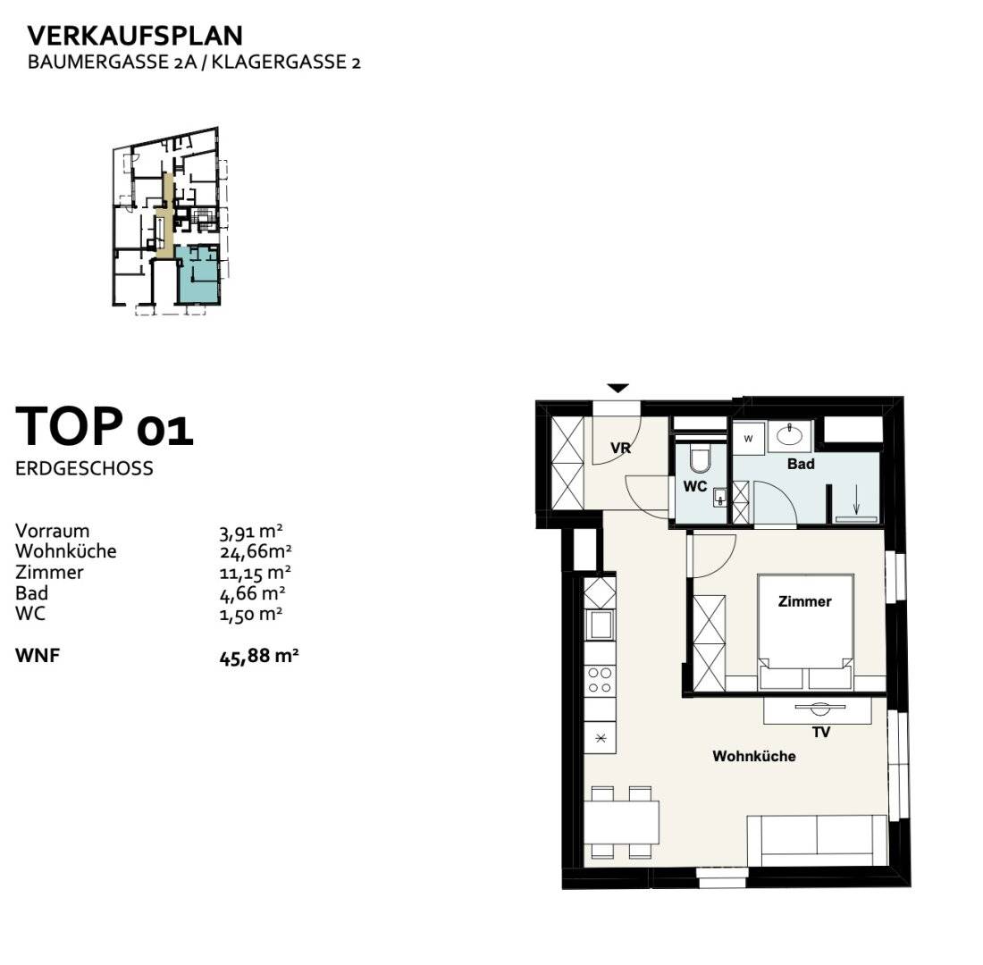 Ground floor apartment new build terrace view
