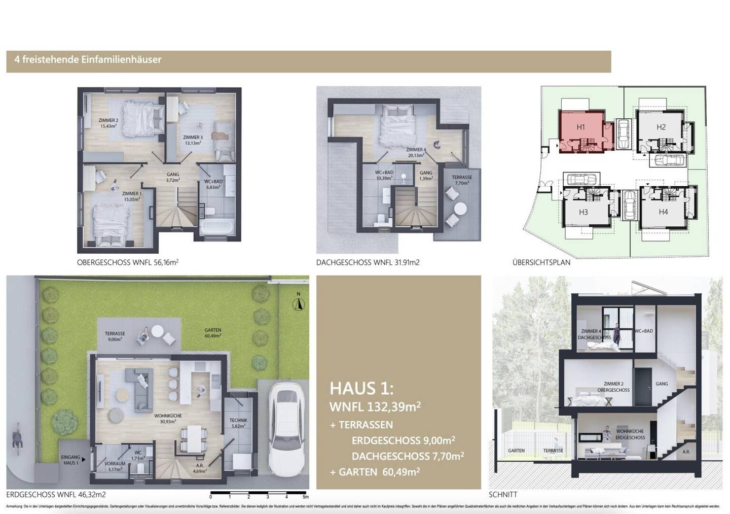 Luxury Villa 21 - Freestanding Villas - Ceiling Cooling - Electric Shading - Parking