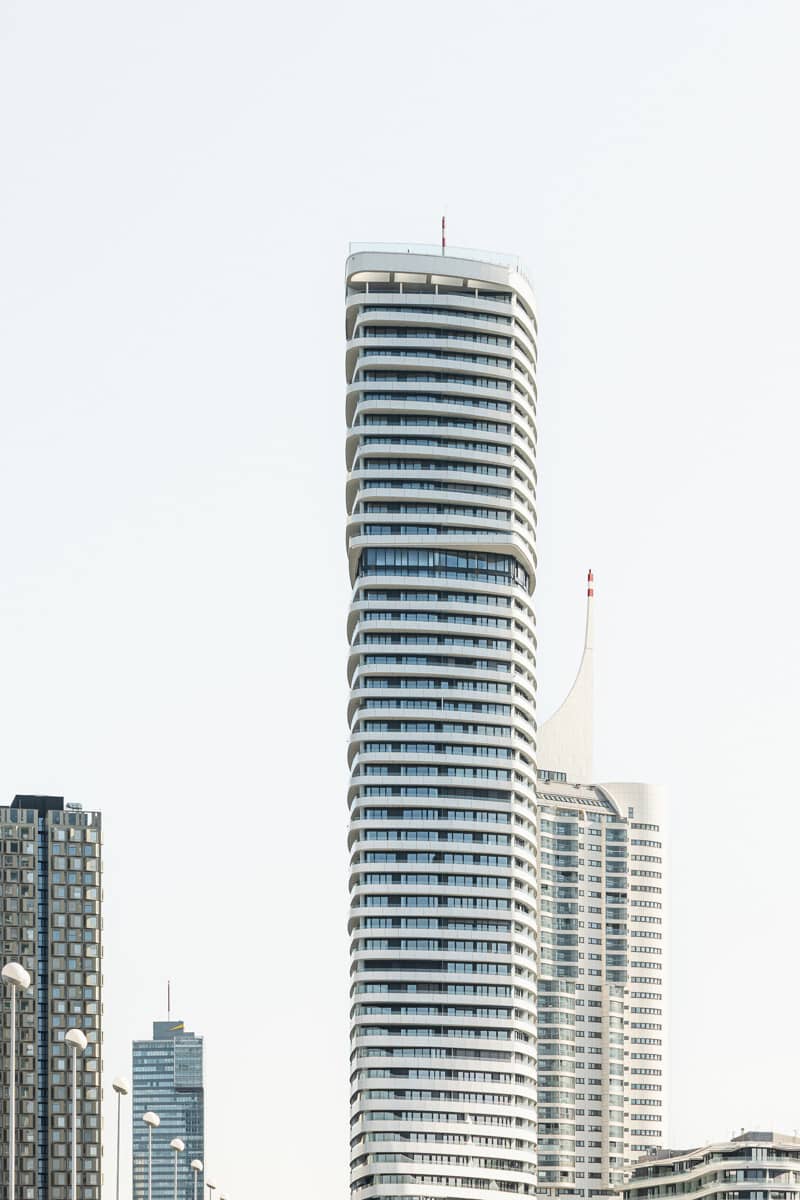 Wohnung im höchsten Wohnturm Österreichs mit Donaublick