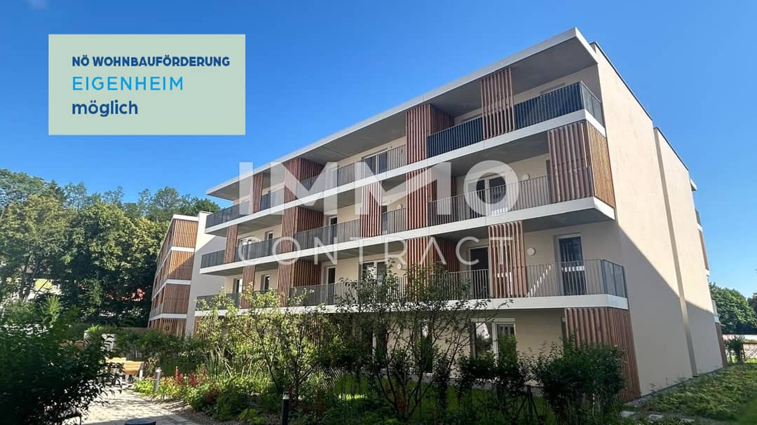Newly built apartment near Viehofner Seen balcony