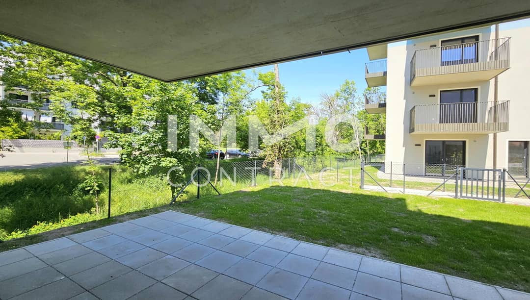 Barrierefreie Wohnung mit Eigengarten und Terrasse