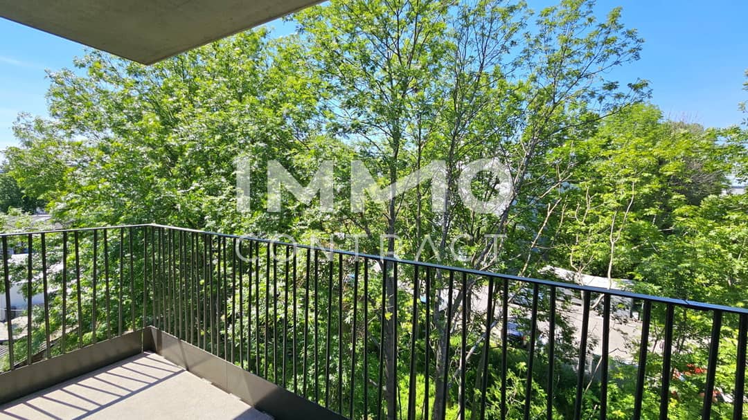 Wohnung mit Westbalkon und Grünblick