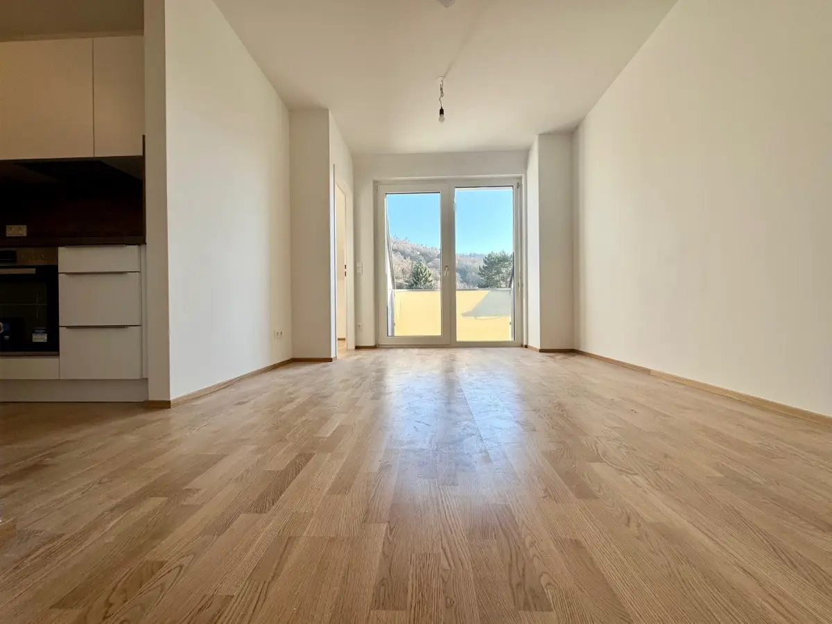 Top floor apartment new construction terrace garage in a Neubau
