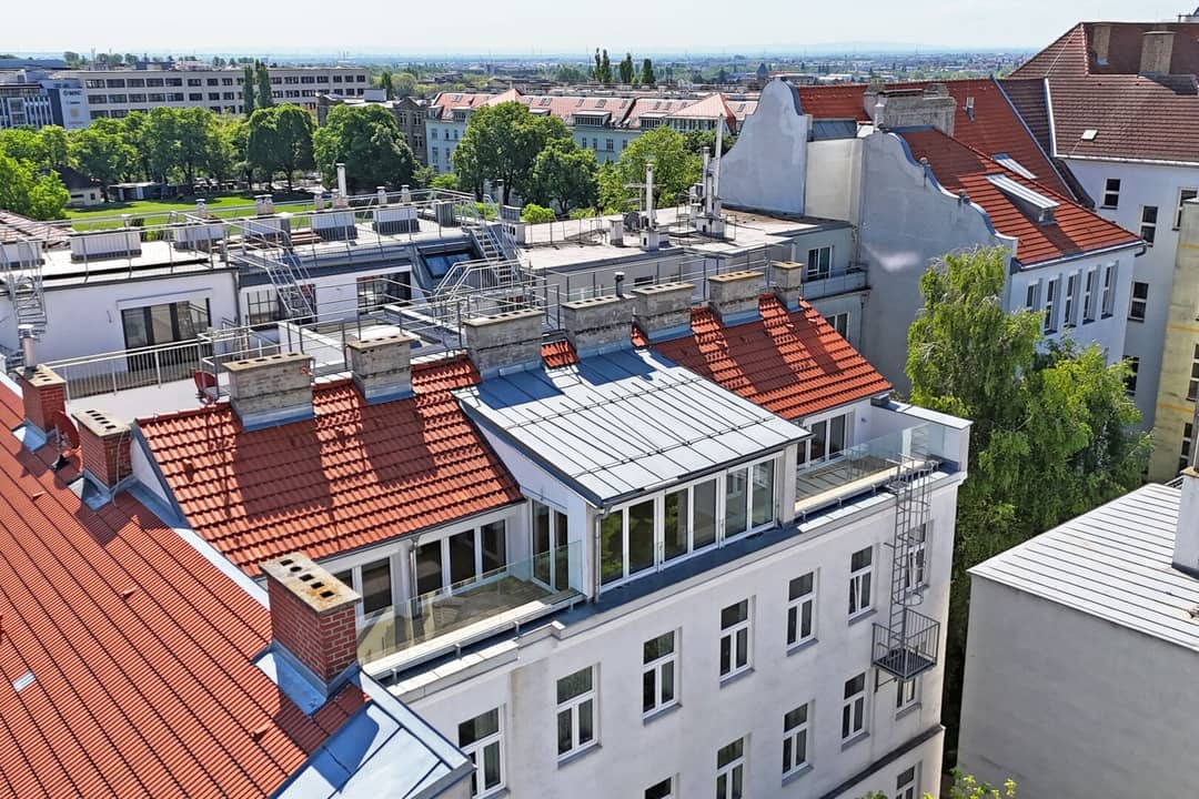 Dachgeschosswohnung mit zwei Dachterrassen