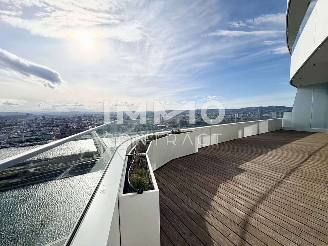 Apartment with generous balcony and Danube view