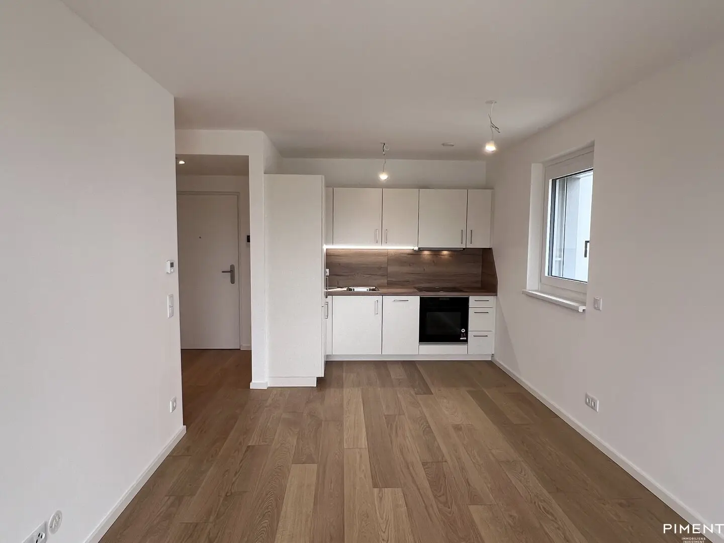 2-room apartment in the new development project with cooling