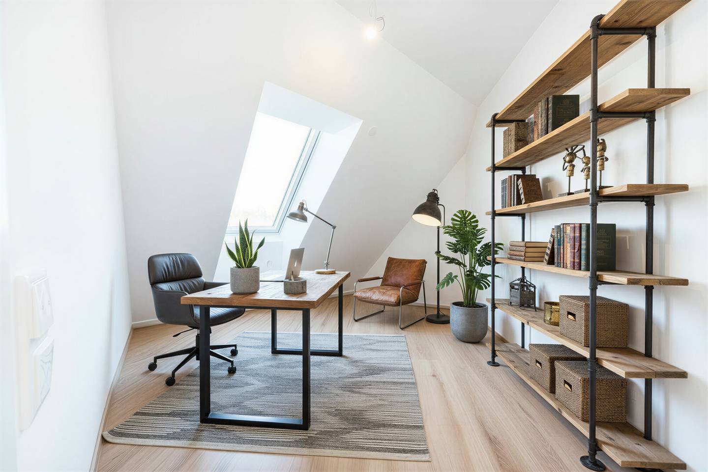 Top floor apartment with private roof terrace