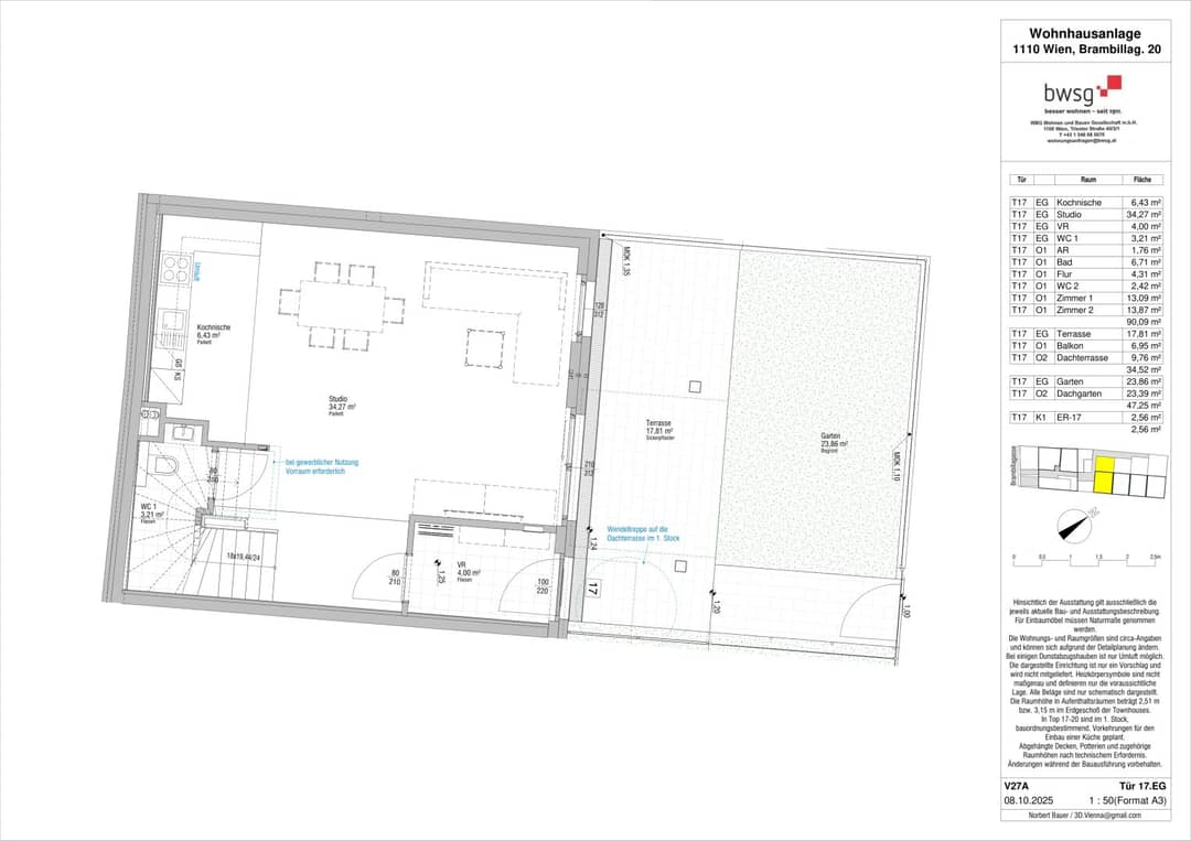 Townhouse Brambillagasse 20, Simmering