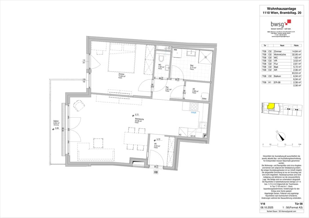 Apartment near U3 with green surroundings brand new