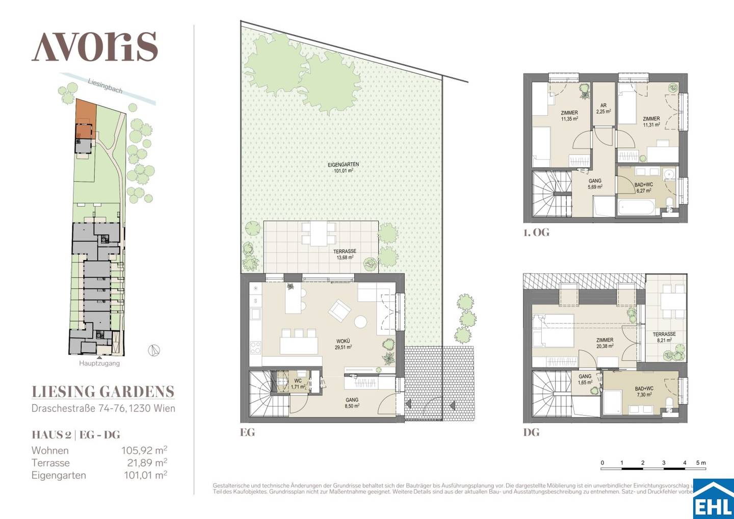 Dein Doppelhaus-Traum als Vorsorge: Modernes Wohnen in LIESING GARDENS mit nachhaltigem Potenzial