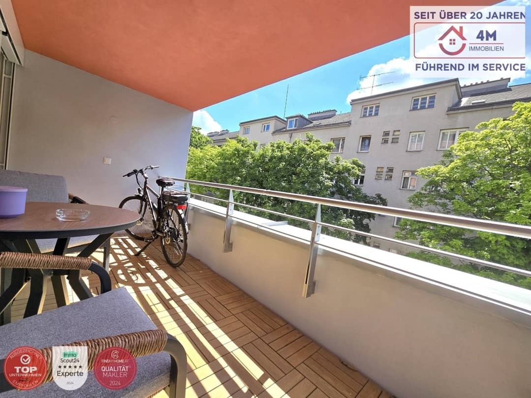 Apartment with terrace Donaupromenade renovated