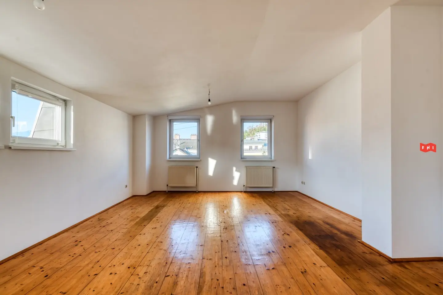 Schöne Wohnung im Zentrum von Gmunden – Balkon, 75,35 m², 3. Etage