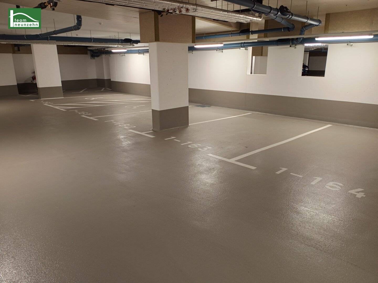 Perfectly protected - car underground parking space in the Steingötterhof near Traisenpark - Dr. Wilhelm Steingötter Straße 25