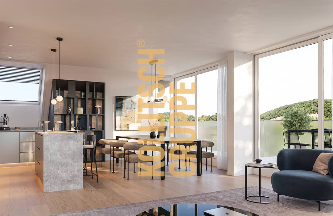 Wohnung with private garden and terrace near city center