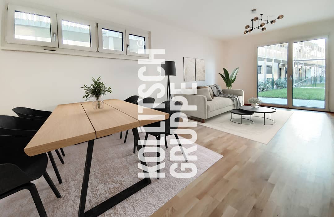 Move in ready apartment with private garden