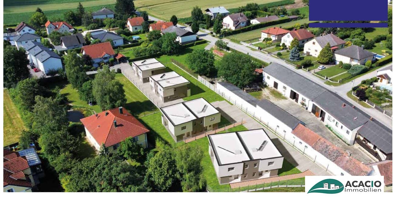 Doppelhaushälfte mit Garten und Photovoltaik