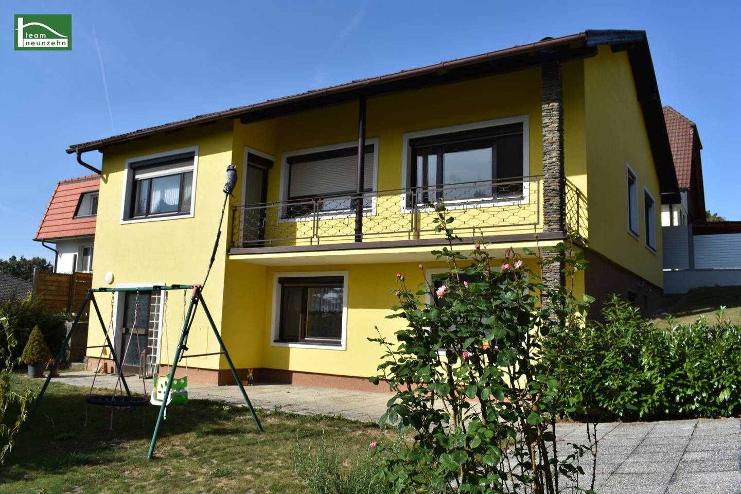 Einfamilienhaus-Fernsicht, Traumlage, 4 Zimmer + ausgebautem Wohnkeller in Großhöflein