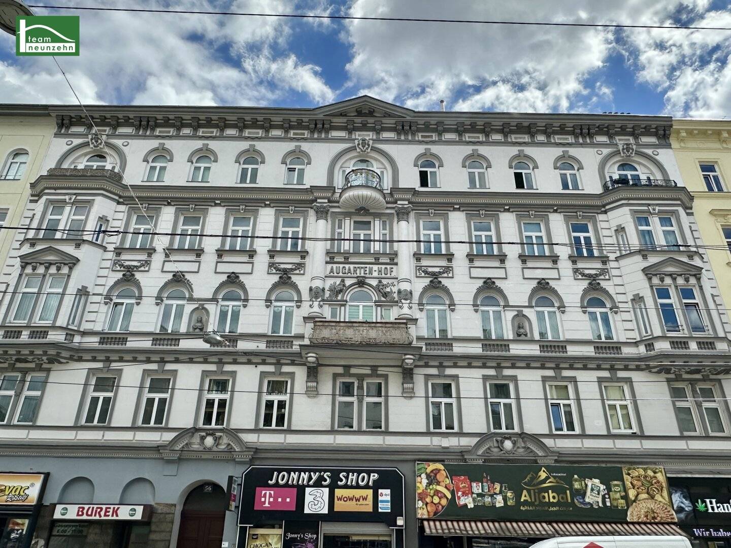 1-room apartment including fitted kitchen near the Augarten