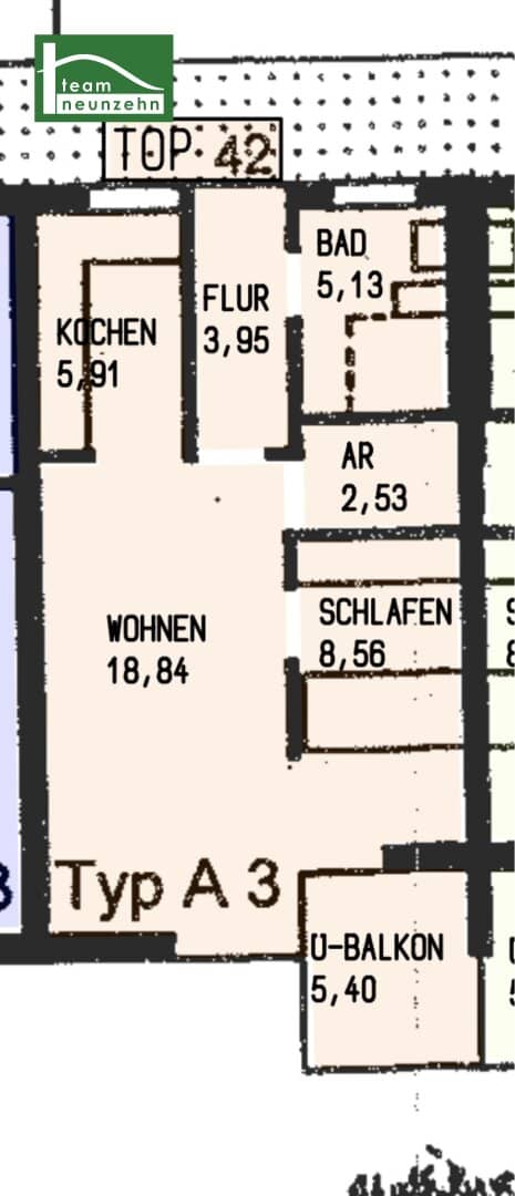 2-Zimmer-Wohnung Paternion Zentrum