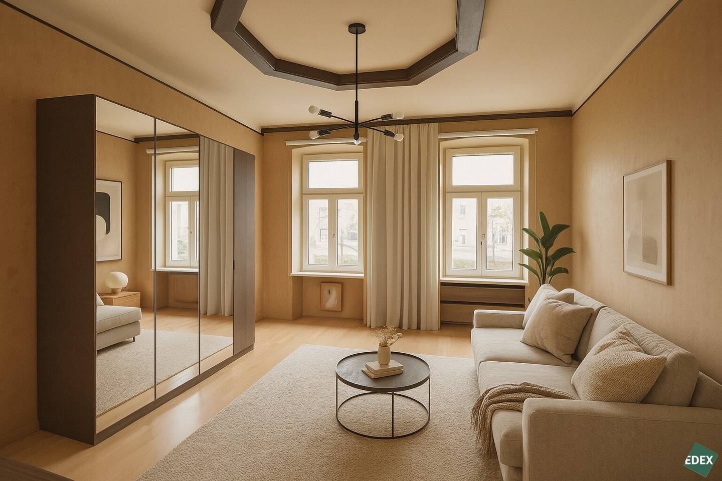 Altbau apartment with elevator in prime Neustiftgasse location