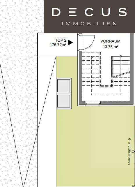 Penthouse with roof terrace and private parking