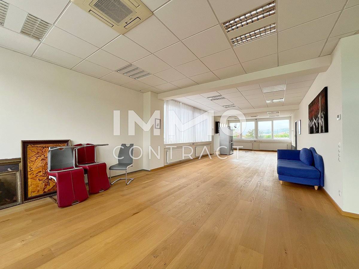 Loftwohnung Lounge Buro Blick Zweiter Stock