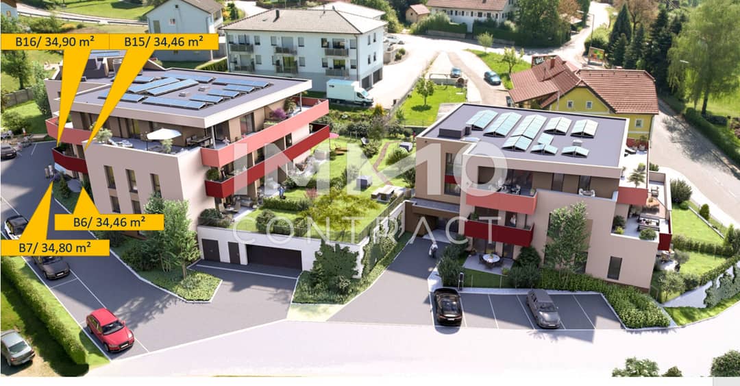 Wohnung im Zentrum mit Loggia Erstbezug