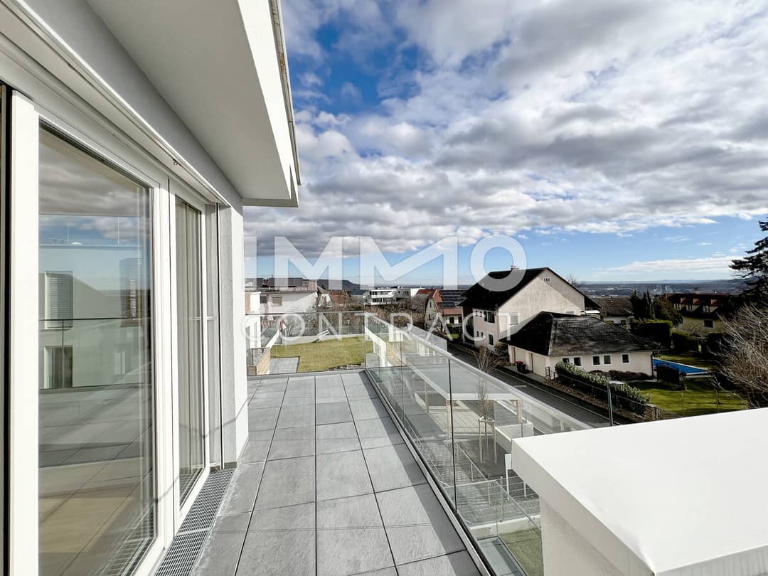 Penthouse mit Terrasse und Panoramablick
