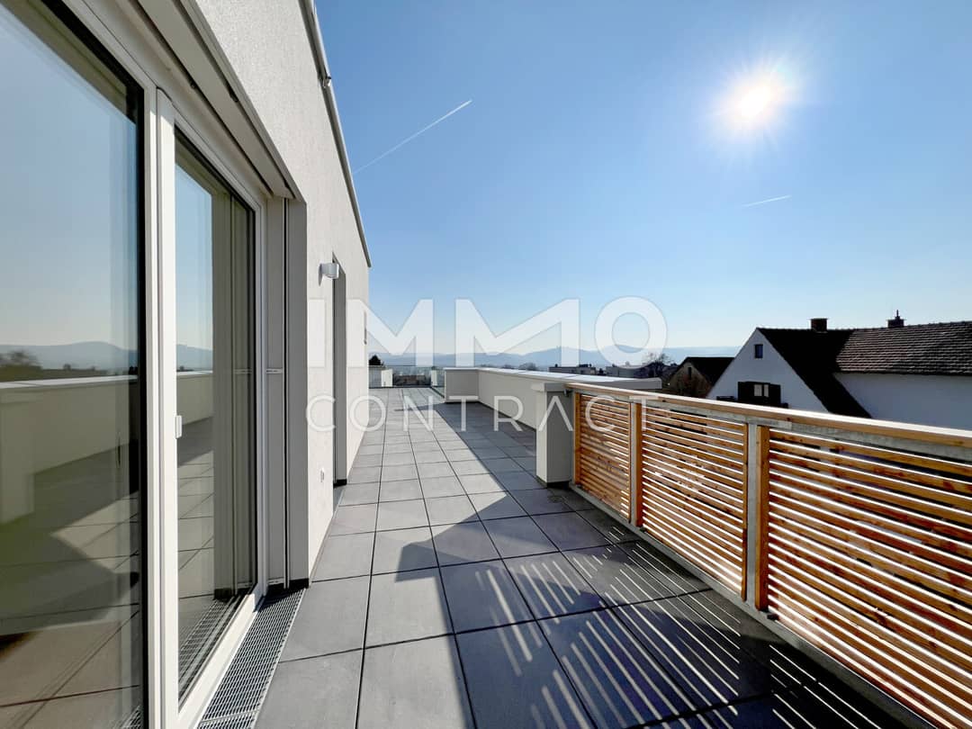 Penthouse mit Terrasse Göttweigblick in Grünlage