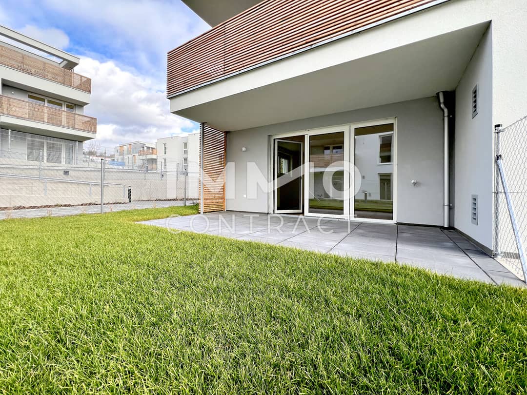 Wohnung mit Garten und zwei Terrassen in Grünlage