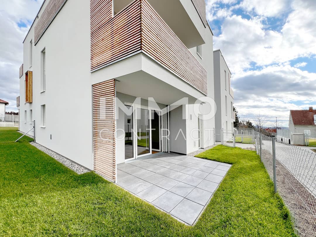 Wohnung mit Garten und Göttweigblick