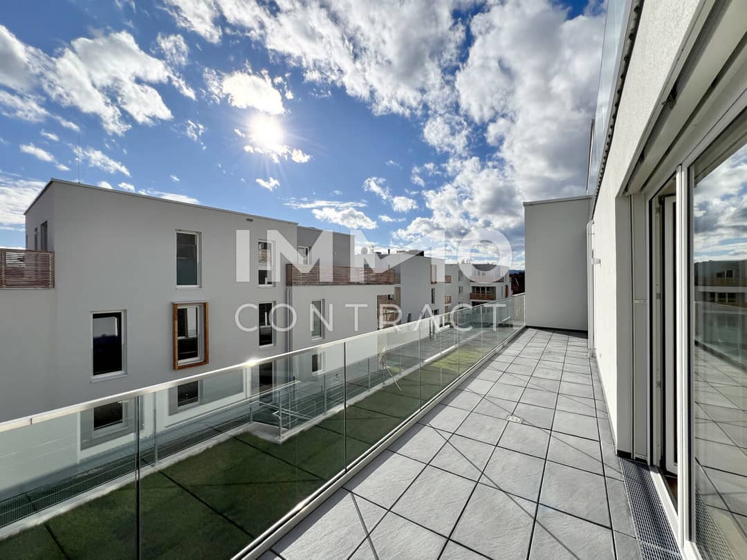 Penthouse mit Terrasse und Göttweigblick