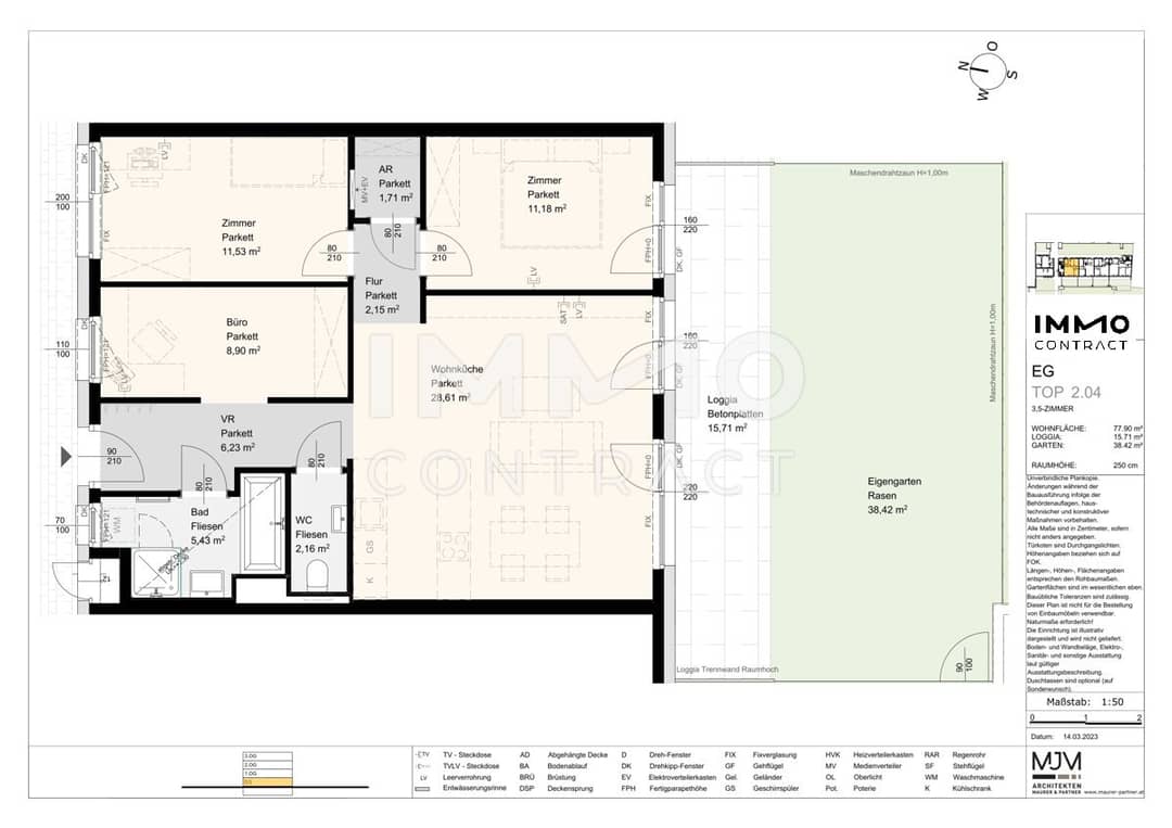 Erdgeschosswohnung Innenstadtnah Garten Tiefgarage