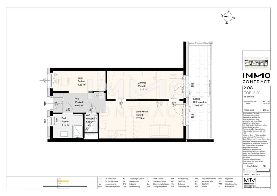 Wohnung in der Innenstadt mit Tiefgarage und Aufzug