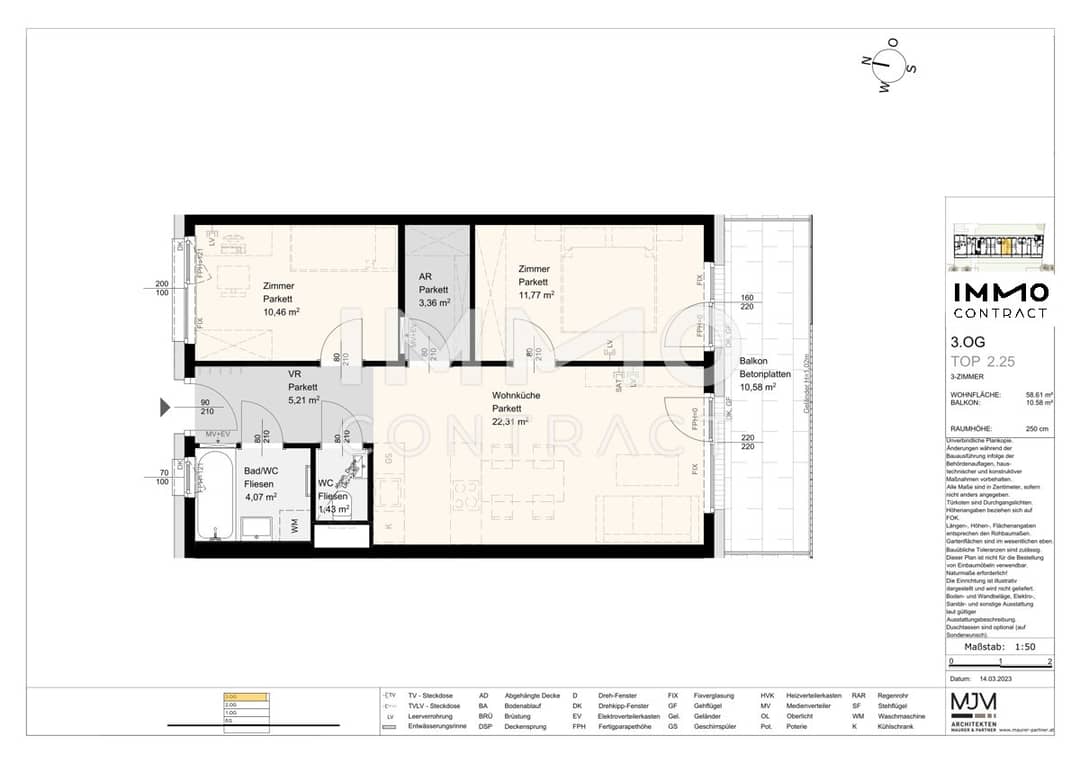 Dachgeschosswohnung Erstbezug Innenstadtnah