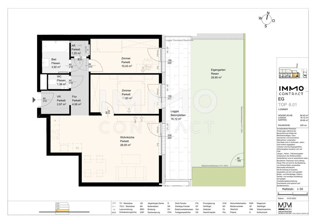 Ground floor apartment in inner city area with garden