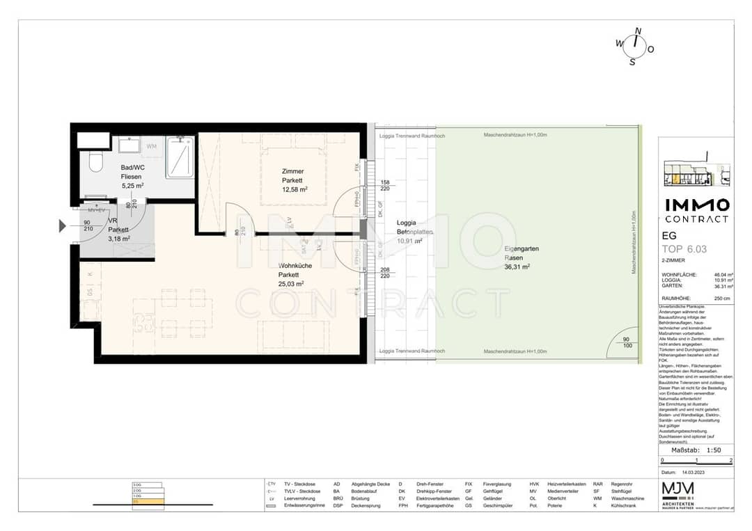 Erdgeschosswohnung Garten Tiefgarage Innenstadt