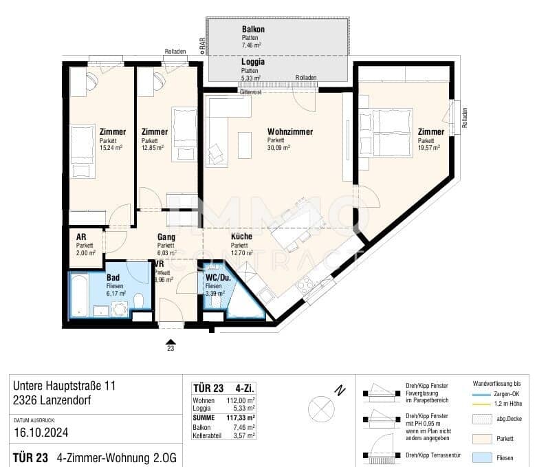 Wohnung nahe Wien Neubau Erstbezug