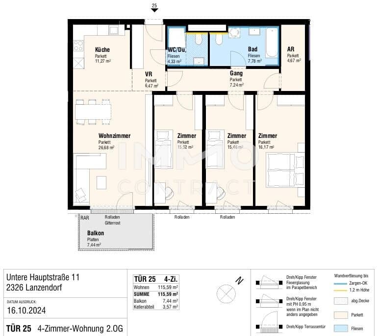 Wohnung Erstbezug Neubau Lanzendorf nahe Wien Erdwärme