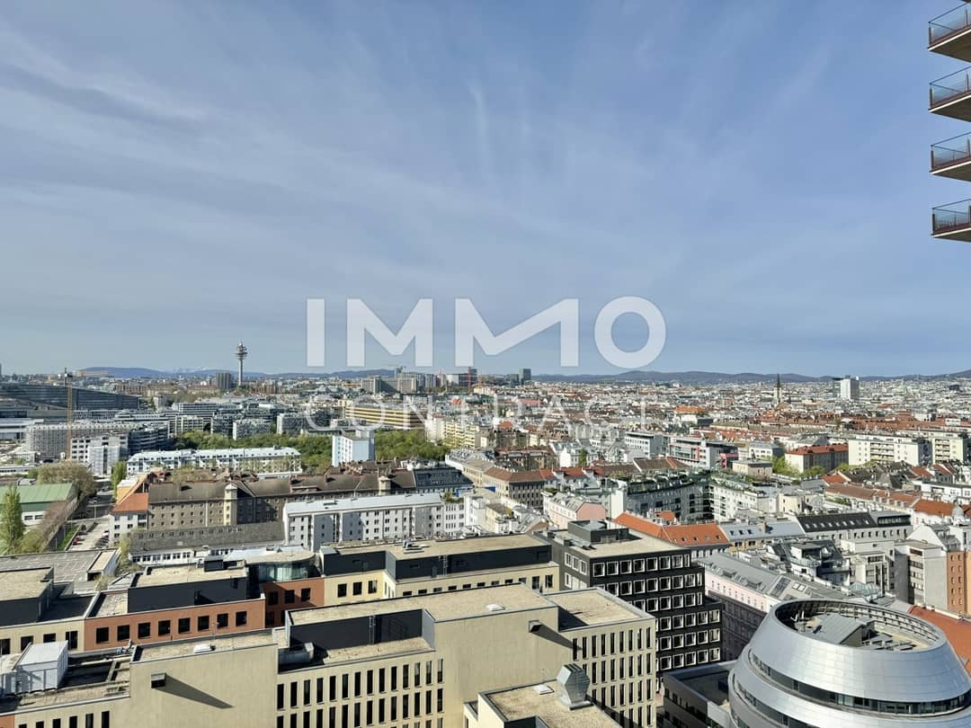Brand new apartment with rooftop pool and city view
