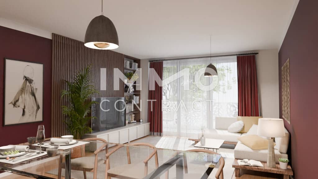 Erstbezug Wohnung mit Balkon im begrünten Innenhof