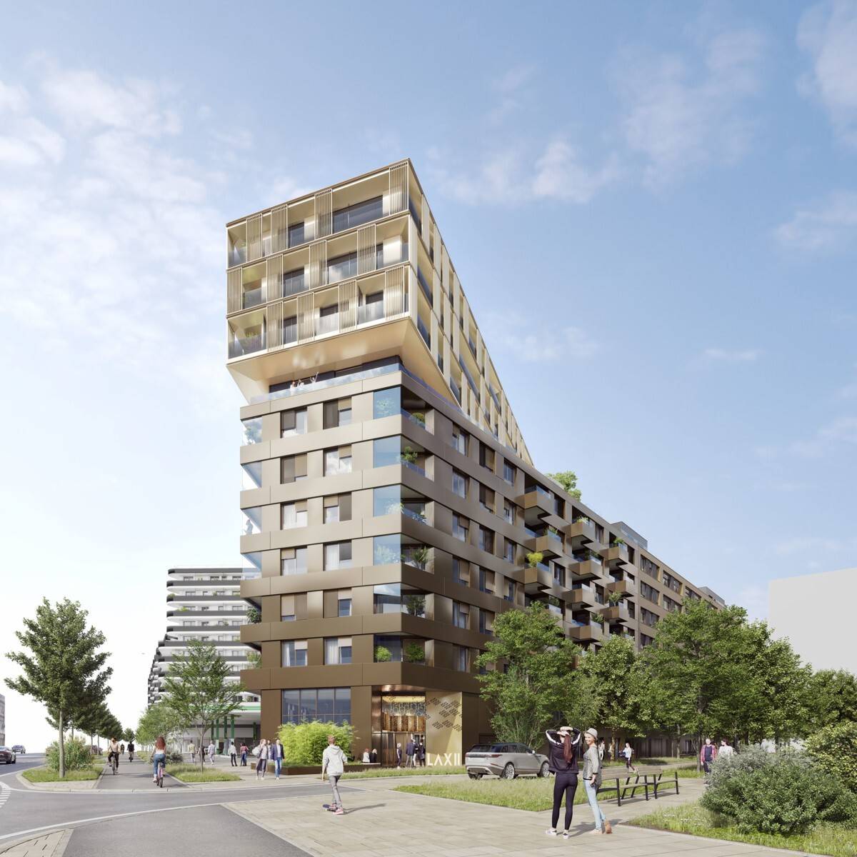 Wohnung nahe Hauptbahnhof in neuem Wohnhaus