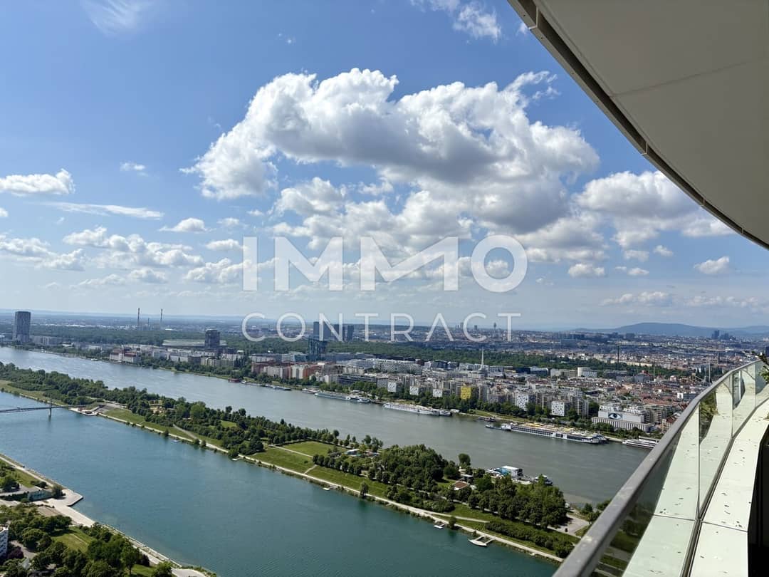 Wohnung Erstbezug DanubeFlats Hochhaus mit Spa Bereich