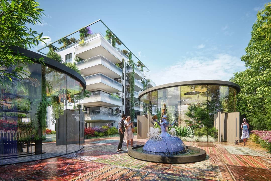 Erstbezug Wohnung provisionsfrei Gartenblick