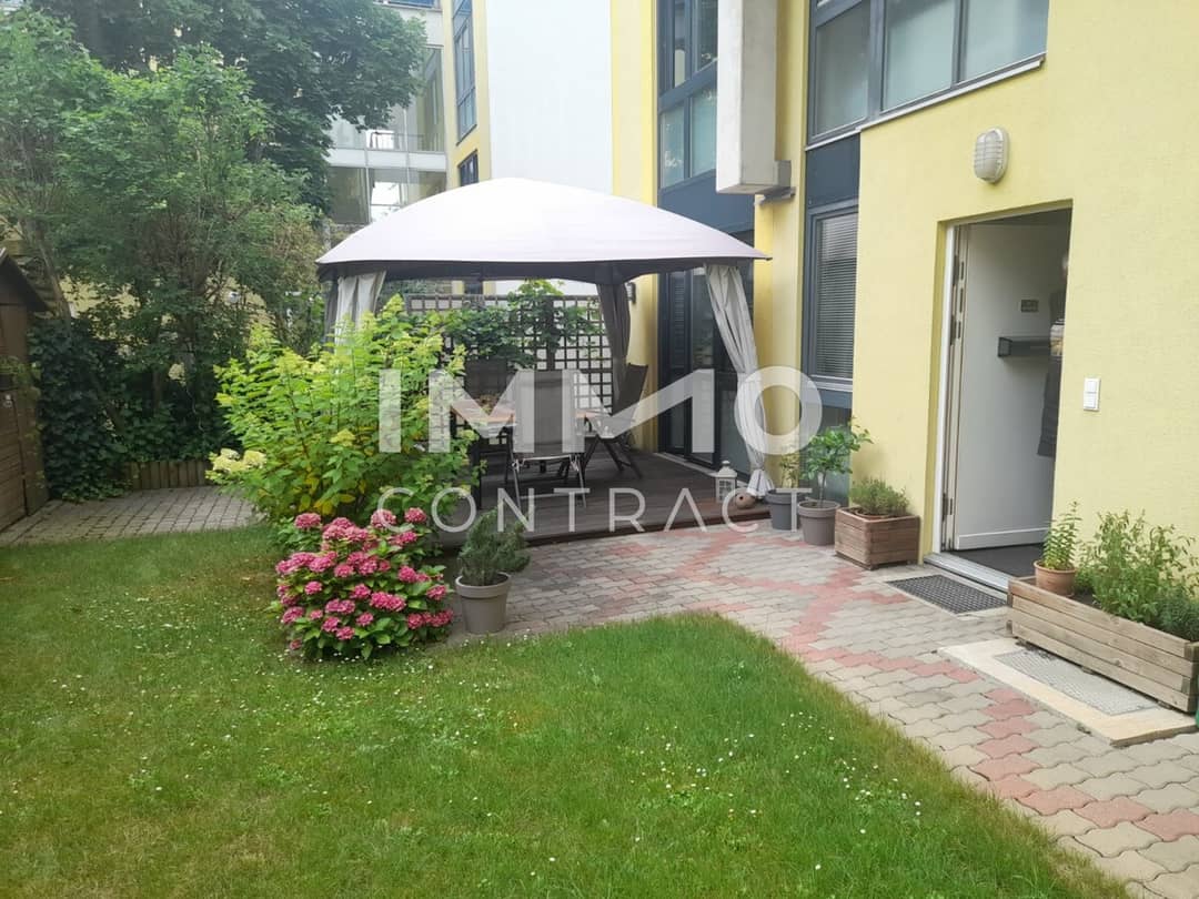 Wohnung mit Garten und Garage nahe Donauinsel