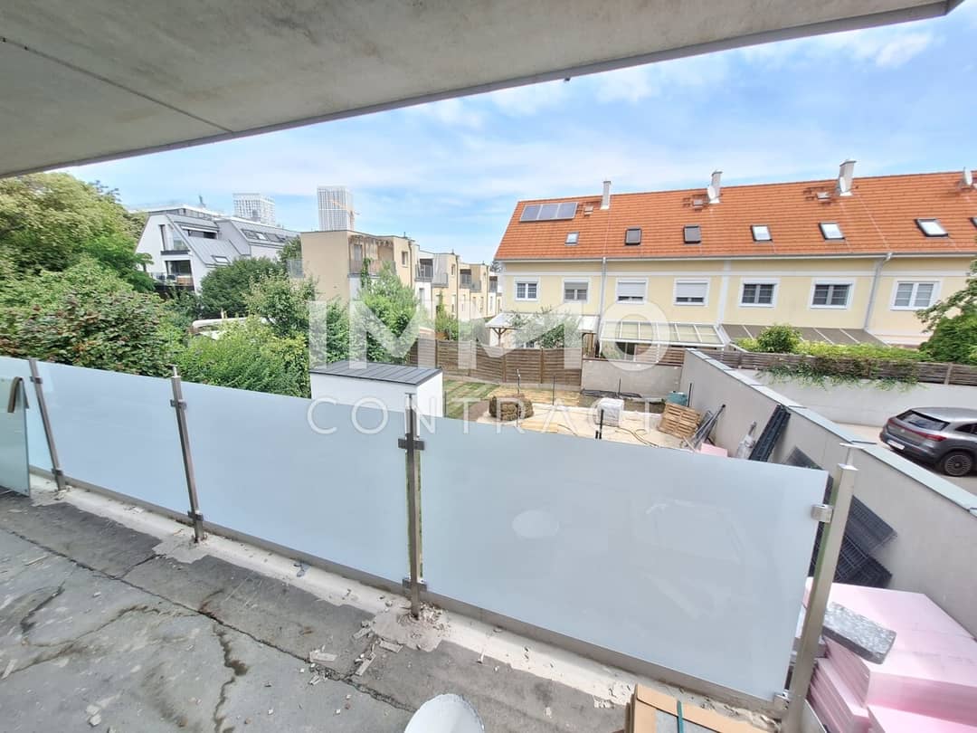 Neubauwohnung nahe der alten Donau mit Terrasse
