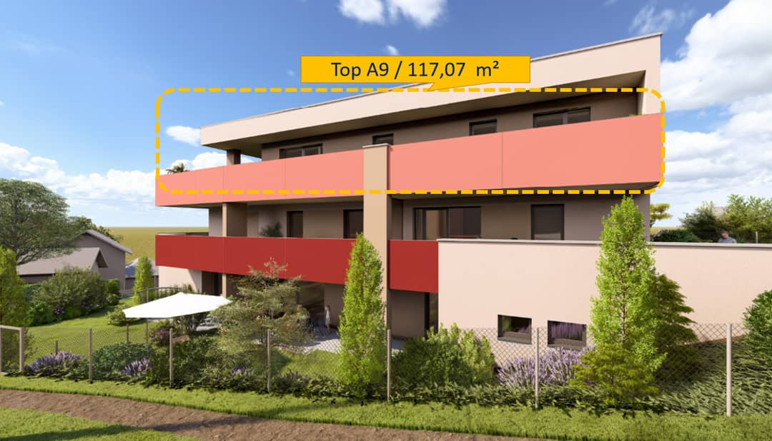 Dachgeschosswohnung im Zentrum Erstbezug