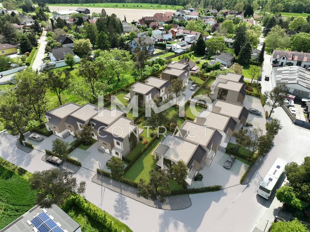 Schlüsselfertige Doppelhaushälfte in Mühlleiten nahe Wien – 118 m²